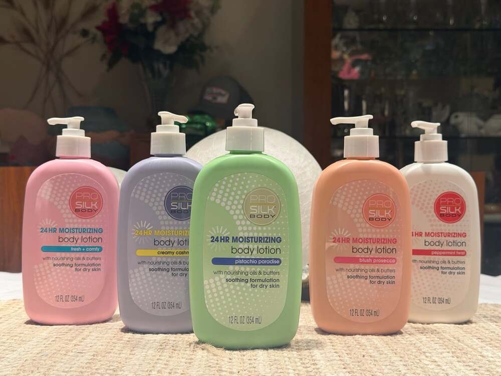 Pro Silk Body Moisturizing Body Lotion Variety Set of 5